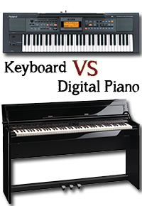 acoustic versus digital pianos