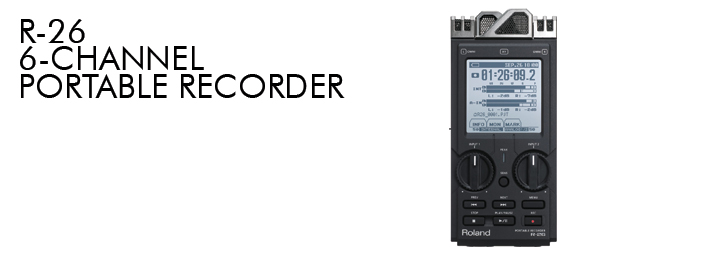 record pro audio dslr video r26