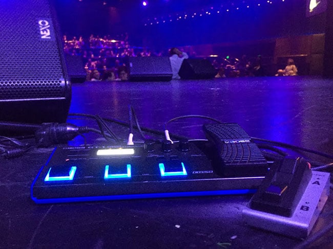 Johnny Gardiner: Using the BOSS GT-1 on a Pro Theatre Tour